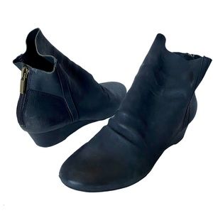 Adam Tucker by Me Too Wedge Ankle Boots - Leather